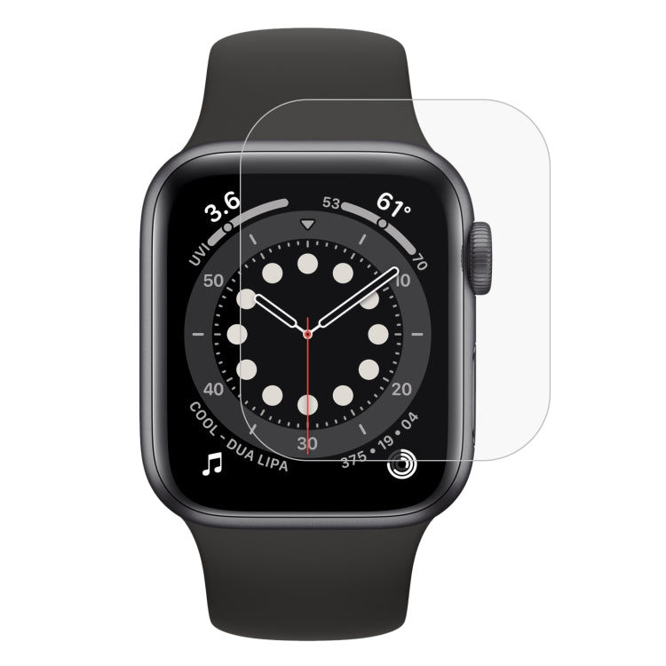 9H 2.5D Tempered Glass Film For Apple Watch Series 6 / 5 / 4 / Watch SE 44mm