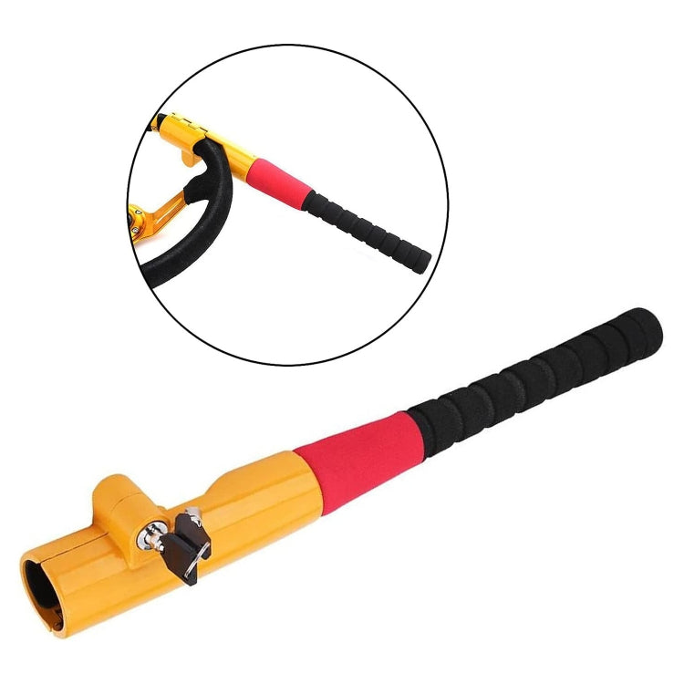 8087S Car Universal Baseball Shaped Steering Wheel Anti-Theft Lock, Baseball Shaped