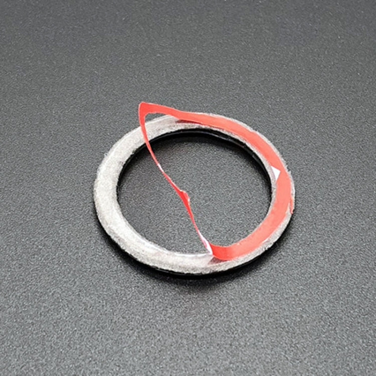 Car Carbon Fiber Soft Panel Engine Start Key Push Button Ring Trim Decorative Sticker for BMW E90 / E92 / E93 2005-2012, Soft Ring Trim Decorative Sticker