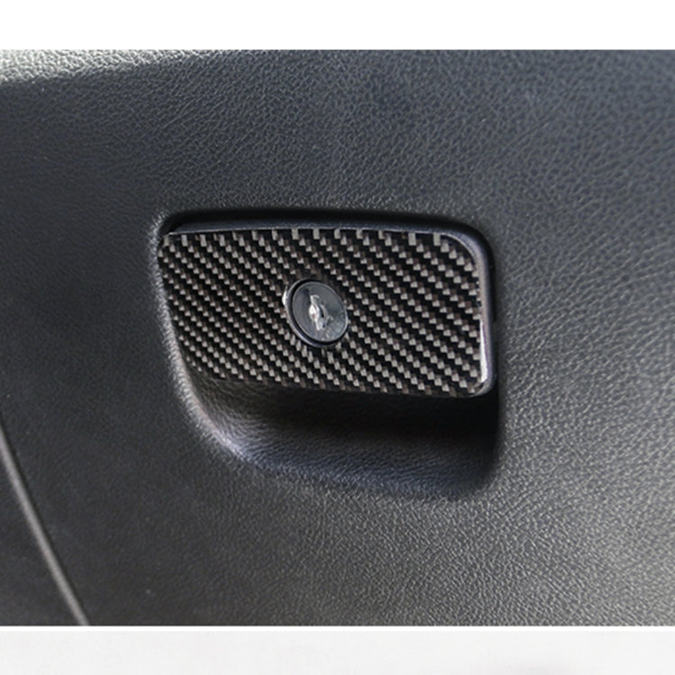 Car Front Passenger Seat Storage Box Carbon Fiber Decorative Sticker for Jeep Grand Cherokee 2011-2018, Front Passenger Seat Storage Box