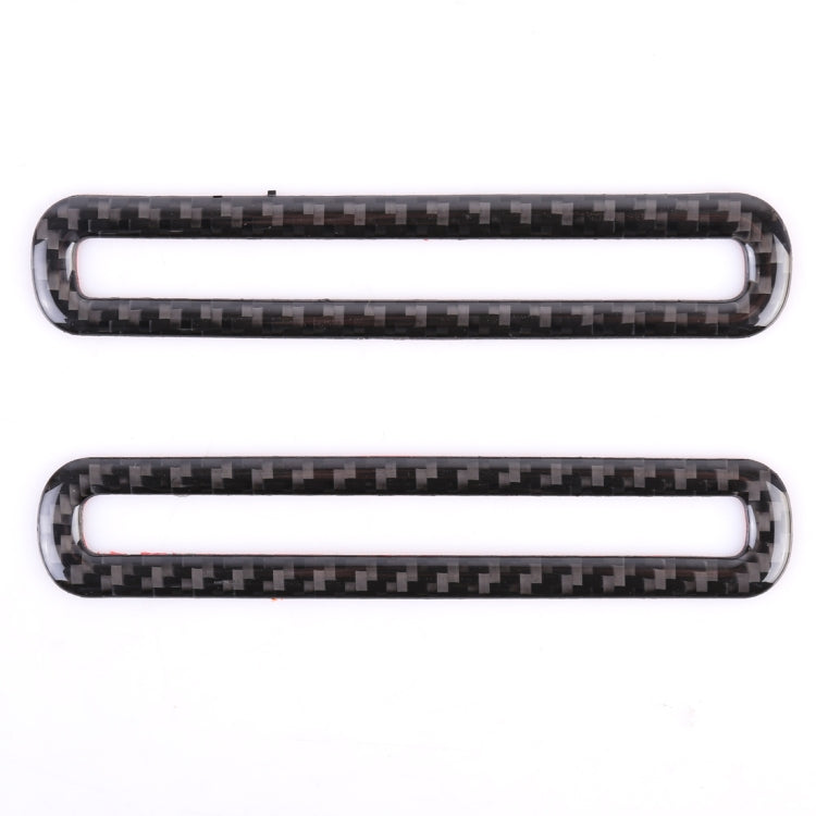 2 PCS Car Door Outlet Decorative Sticker Air Vent Moulding Trim Decorative Strip for Ford Mustang 2015-2020, Door Air Vent
