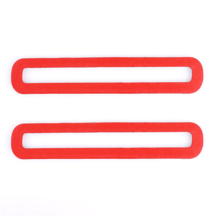 2 PCS Car Door Outlet Decorative Sticker Air Vent Moulding Trim Decorative Strip for Ford Mustang 2015-2020, Door Air Vent