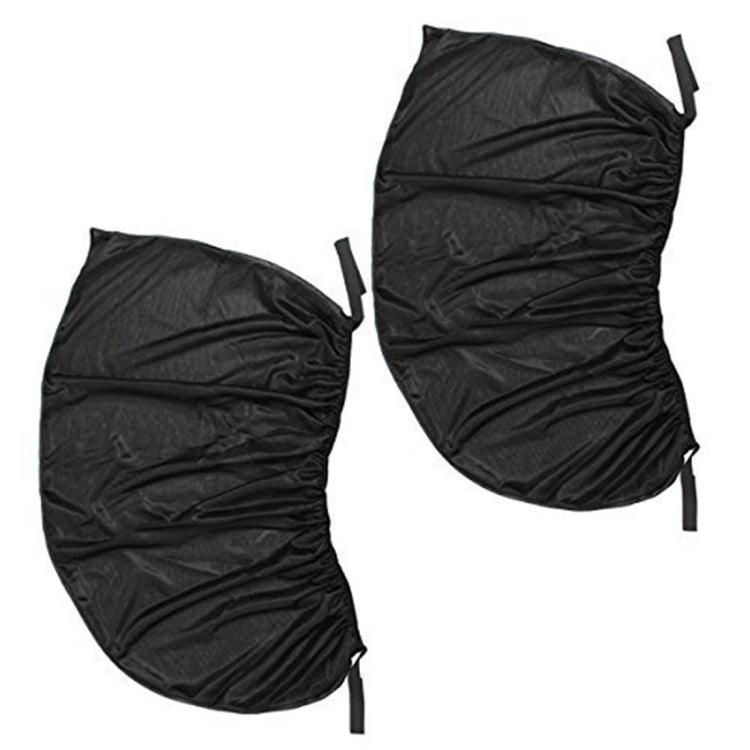 2 PCS Car Shade Block Car Sun Block Window Gauze Shading Net Side Blocking Cover Sun Net Sandbags Side Window Sunshade Cover, Size: 92*54cm, Size: 92*54cm