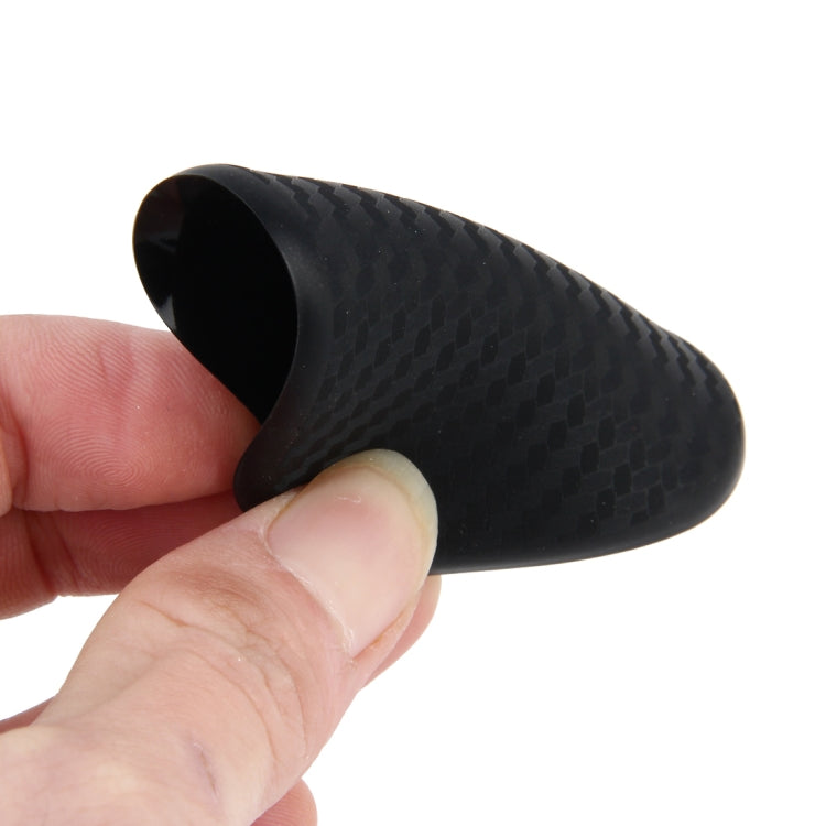 2 PCS Car Vehicle Carbon Fiber Texture Water Cup Pad Mat for Phone / GPS/ MP4/ MP3, Size: 6.5*6.5*0.3cm, 3R-2140