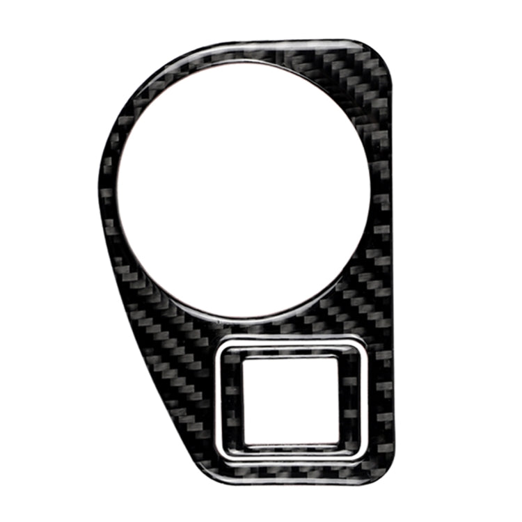 Car Carbon Fiber Headlight Switch Panel Decorative Sticker for Volkswagen Golf 7 2013-2017, Left Drive, Headlight Switch Panel