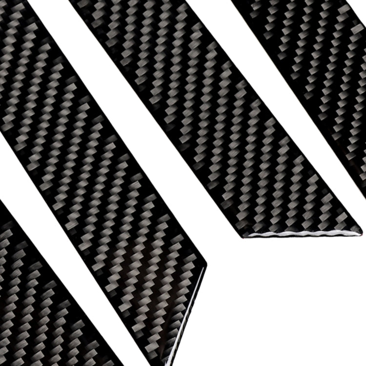 Car Carbon Fiber Door Handle Decorative Sticker for Volkswagen Golf 7 2013-2017, Door Handle