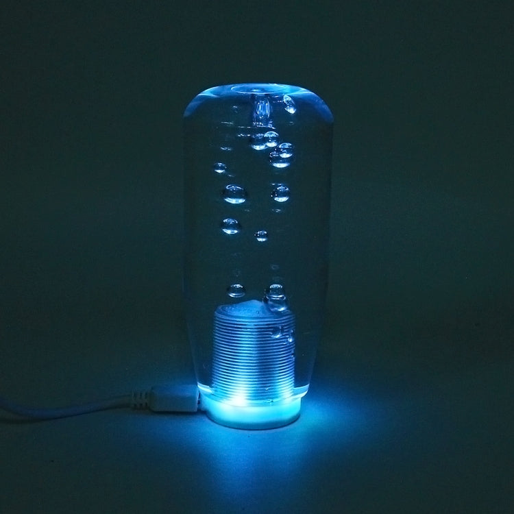 Universal Car Truck Transparent Bubble Colors LED Light Shift Knob Gear Lever Shifter, Length: 10cm, 10cm
