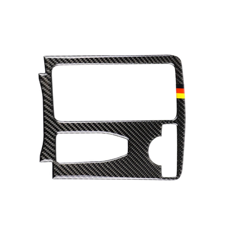 Car German Flag Carbon Fiber Right Drive Gear Position Panel Decorative Sticker for Mercedes-Benz W204 2007-2013 / W212 2010-2012, Right Drive Gear Position (German Flag)