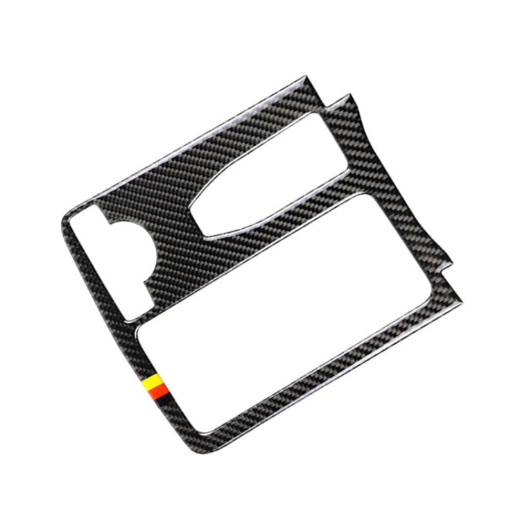 Car German Flag Carbon Fiber Right Drive Gear Position Panel Decorative Sticker for Mercedes-Benz W204 2007-2013 / W212 2010-2012, Right Drive Gear Position (German Flag)