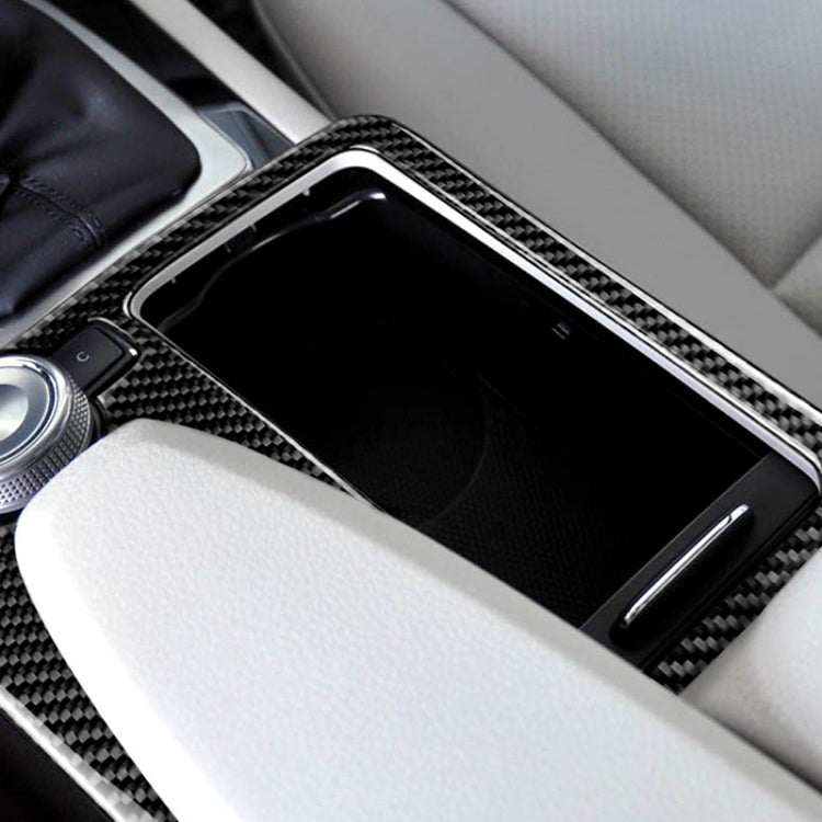 Car German Flag Carbon Fiber Right Drive Gear Position Panel Decorative Sticker for Mercedes-Benz W204 2007-2013 / W212 2010-2012, Right Drive Gear Position (German Flag)