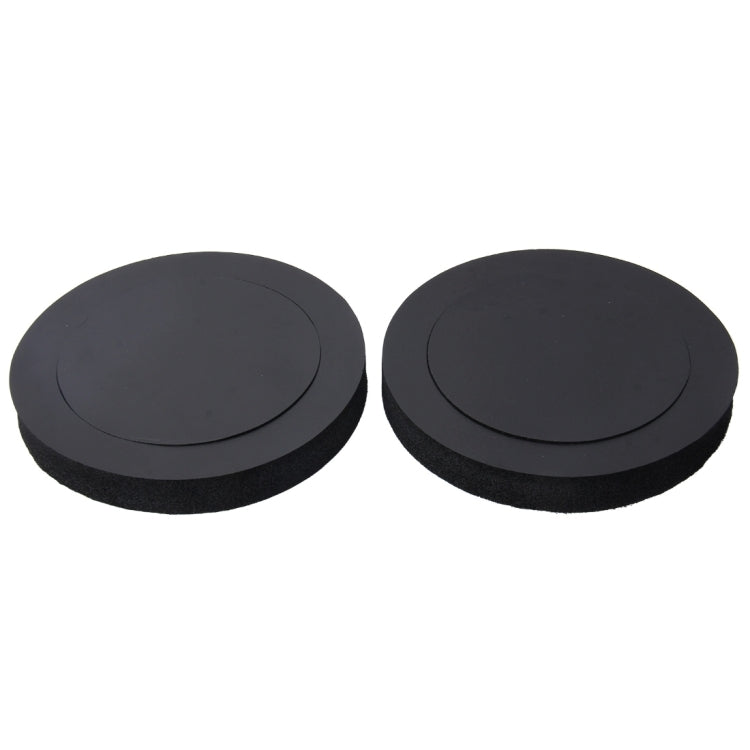 2 PCS Car Sound Insulation Speaker Soundproof Cotton with Self Adhesive Car Sound Insulation Cotton, Outer Diameter : 19.5 cm, Inner Diameter: 14.3 cm, Car Speaker Soundproof Cotton