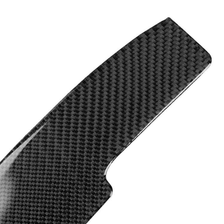 2 PCS Car Carbon Fiber Window Lift Panel Decorative Sticker for Mercedes-Benz W204 C Class 2007-2013, Left Drive, Window Lift Panel