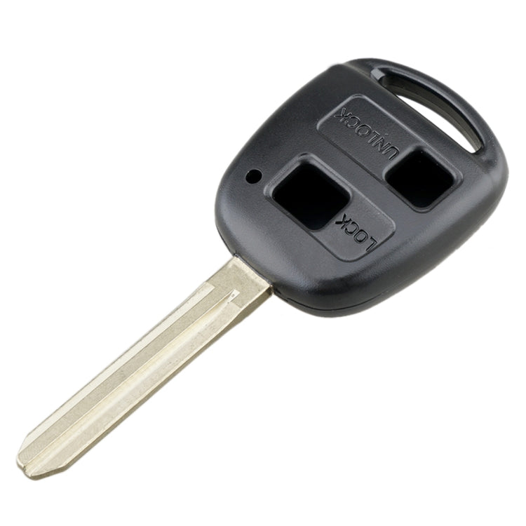 For TOYOTA Car Keys Replacement 2 Buttons Car Key Case with Key Blade, 2 Buttons