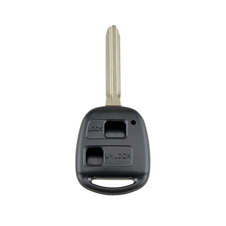 For TOYOTA Car Keys Replacement 2 Buttons Car Key Case with Key Blade, 2 Buttons