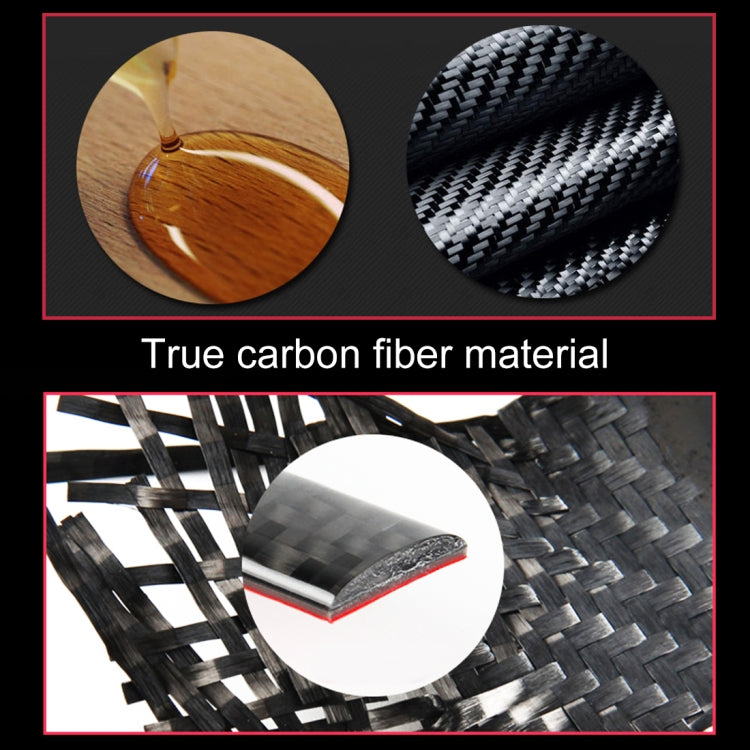 Car Carbon Fiber Gearshift Panel Frame Decorative Sticker for Volkswagen Touareg, Gearshift Panel