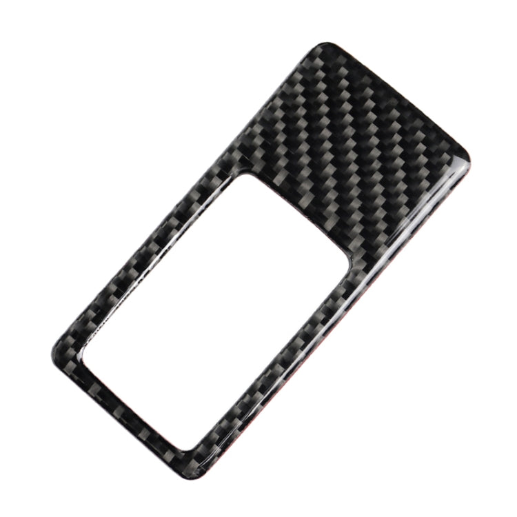 Car Carbon Fiber Headlight Adjustment Frame Decorative Sticker for Mazda Axela 2014 / 2017-2018, Left Drive, Headlight Adjustment Frame (A)