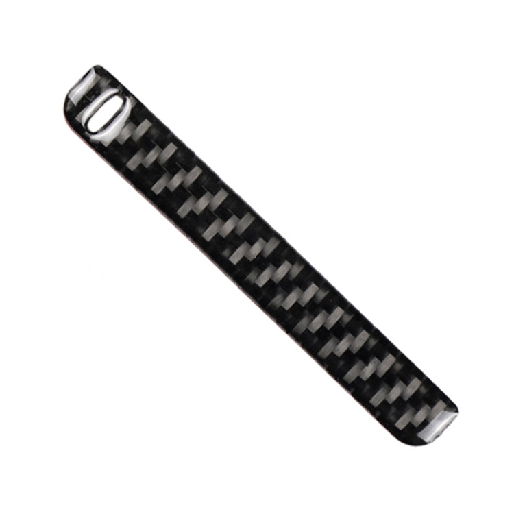 Car Carbon Fiber Storage Box Groove Decorative Sticker for Toyota Eighth Generation Camry 2018-2019, Left Drive, Storage Box Groove