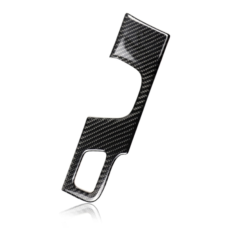 Car Carbon Fiber Gear Position Panel Decorative Sticker for Cadillac XT5 2016-2017, Left Drive, Gear Position