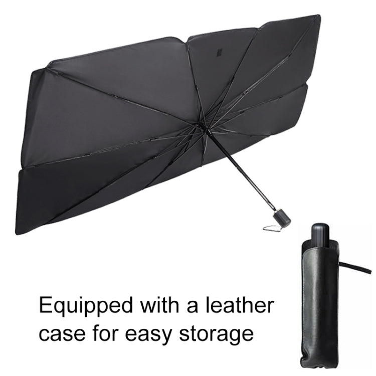 Car Retractable Sunshade Sunscreen Heat Insulation Front Windshield Sunshade, Large Size, Large Size