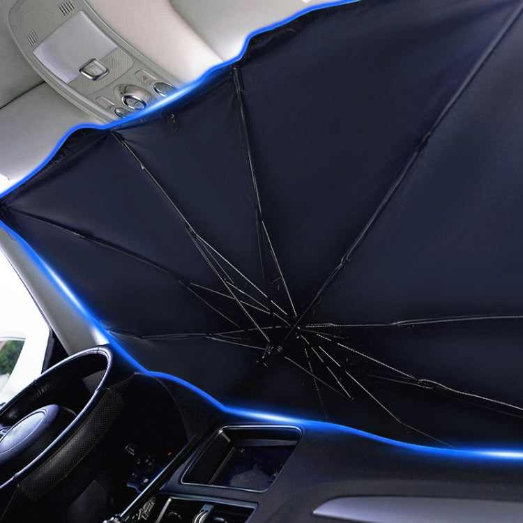 Car Retractable Sunshade Sunscreen Heat Insulation Front Windshield Sunshade, Large Size, Large Size