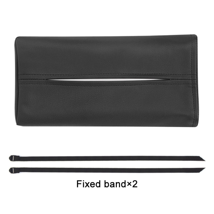 Car PU Leather Tissue Box, Size: 24x13x5cm, Car Tissue Box