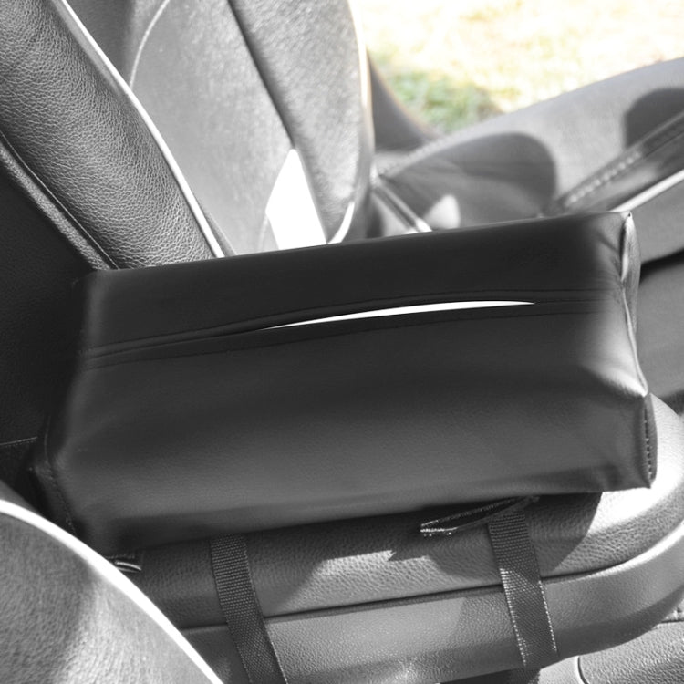 Car PU Leather Tissue Box, Size: 24x13x5cm, Car Tissue Box