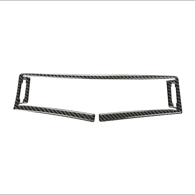 Car Carbon Fiber Central Control Air Outlet Decorative Sticker for Lexus IS250 2013-, Left Drive, Central Control Air Outlet