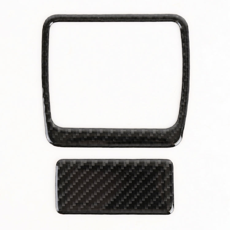 2 in 1 Car Carbon Fiber Front Passenger Seat Storage Box Switch Decorative Sticker for Buick Regal 2017-2021, Front Passenger Seat Storage Box