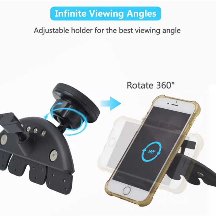 Car Magnetic CD Port Mobile Phone Navigation Holder, CD Port Holder
