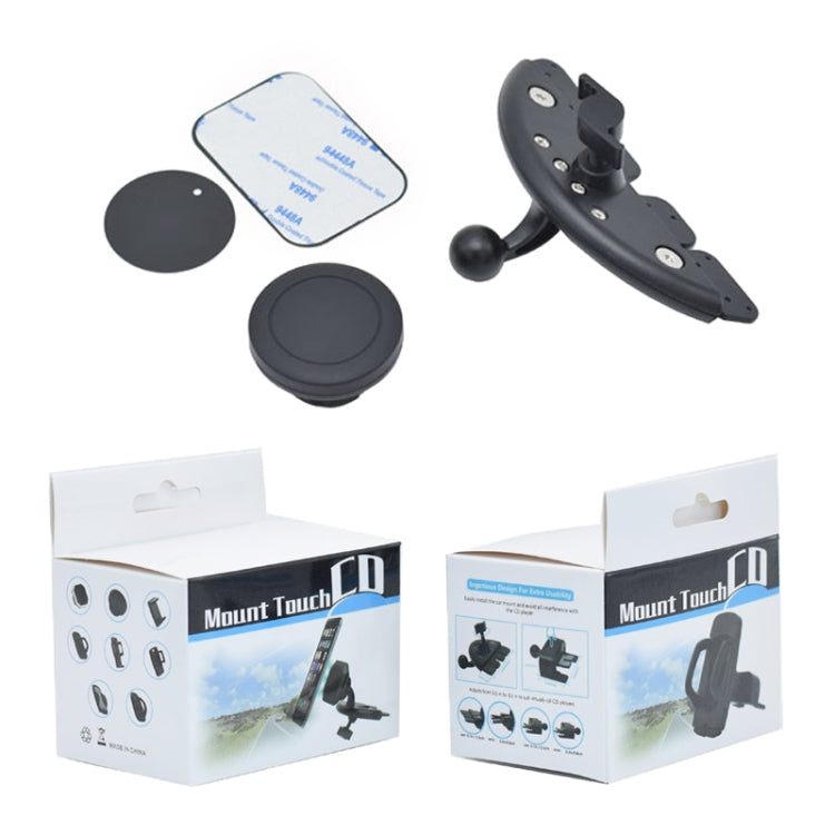 Car Magnetic CD Port Mobile Phone Navigation Holder, CD Port Holder