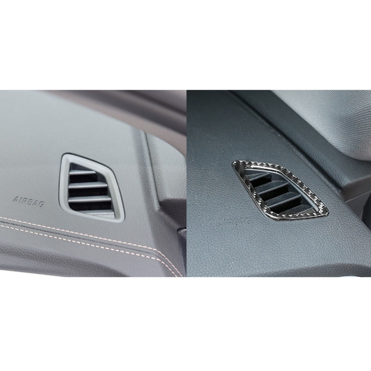 Car Dashboard Air Outlet Decorative Sticker for BMW F52 1 Series Sedan 2017-2019, Left Drive, Dashboard Air Outlet
