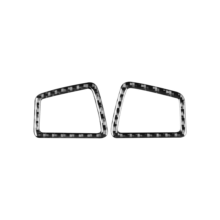 Car Carbon Fiber Dashboard Air Outlet Decorative Sticker for Ford Explorer 2013-2019, Left Drive, Dashboard Air Outlet