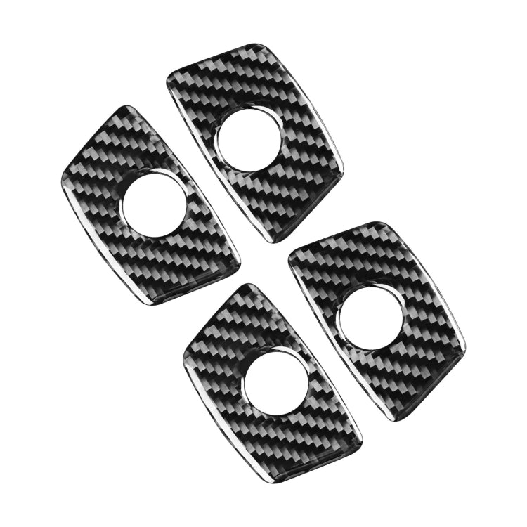 Car Carbon Fiber Door Decorative Sticker for Ford Explorer 2013-2019, Left Drive, Door