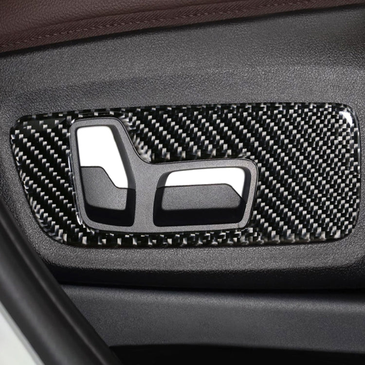 Car Carbon Fiber M High Performance Door Handle D Decorative Sticker for BMW G01 X3 2018-2020 / G02 X4 2019-2020, Left and Right Drive Universal, Door Handle D