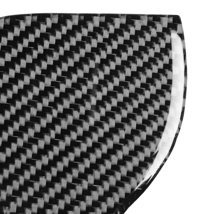 11 PCS / Set Carbon Fiber Car Door Slot Pad Decorative Sticker for Dodge Challenger 2015 to Now, Left Driving, Door Slot Pad