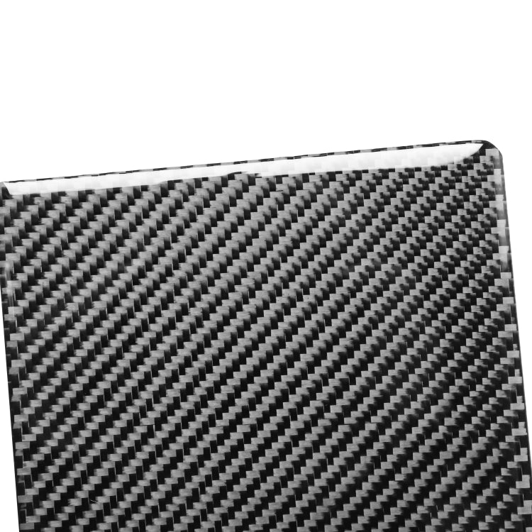 11 PCS / Set Carbon Fiber Car Door Slot Pad Decorative Sticker for Dodge Challenger 2015 to Now, Left Driving, Door Slot Pad
