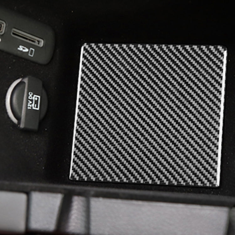 11 PCS / Set Carbon Fiber Car Door Slot Pad Decorative Sticker for Dodge Challenger 2015 to Now, Left Driving, Door Slot Pad