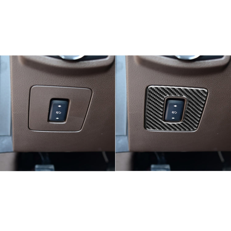 Car Carbon Fiber Throttle Brake Adjust Decorative Sticker for Ford F150 2017-2020, Left and Right Drive Universal, Throttle Brake