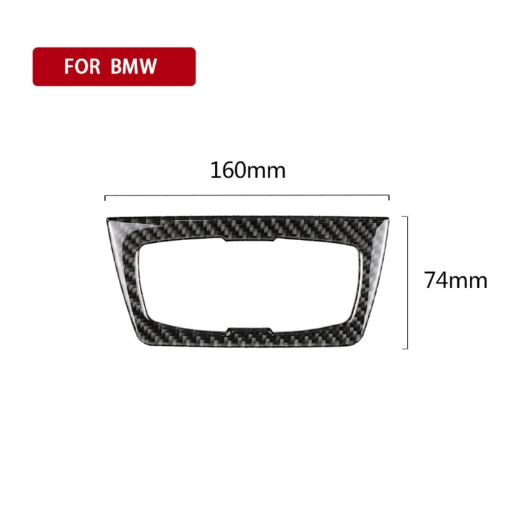 Carbon Fiber Car Headlight Switch Decorative Sticker for BMW F30 2013-2017 / F34 2013-2017, Headlight Switch