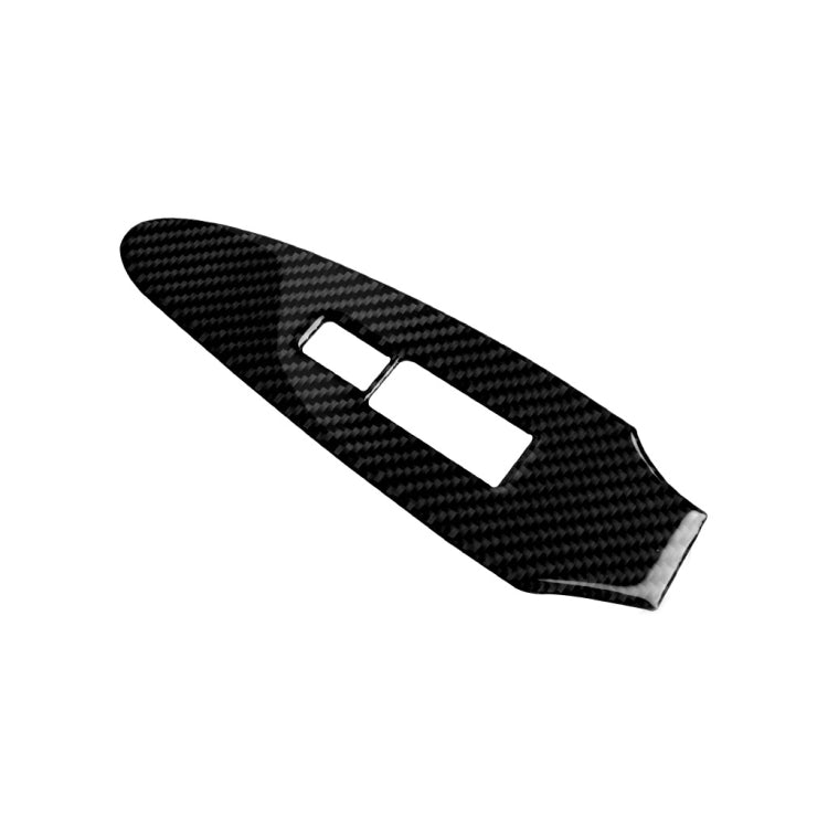 Car Carbon Fiber Vice Driving Side Door Lift Control Decorative Sticker for Nissan 370Z Z34 2009-, Right Drive, Vice Driving Side Door Lift Control Right Drive