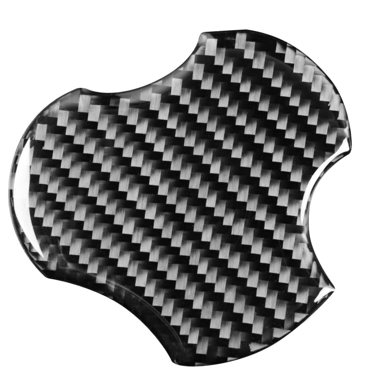4 in 1 Car Carbon Fiber Water Cup Holder Mat Decorative Sticker for Jeep Wrangler JK 2007-2010, Left and Right Drive Universal, Water Cup Holder Mat