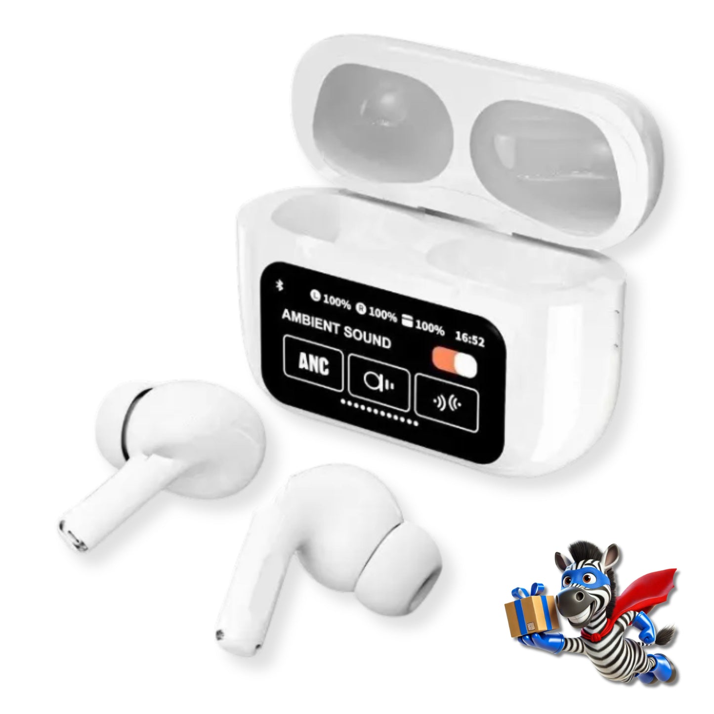 TRENDING - In Ear Pods - high quality deep bass - with Touch screen control case.