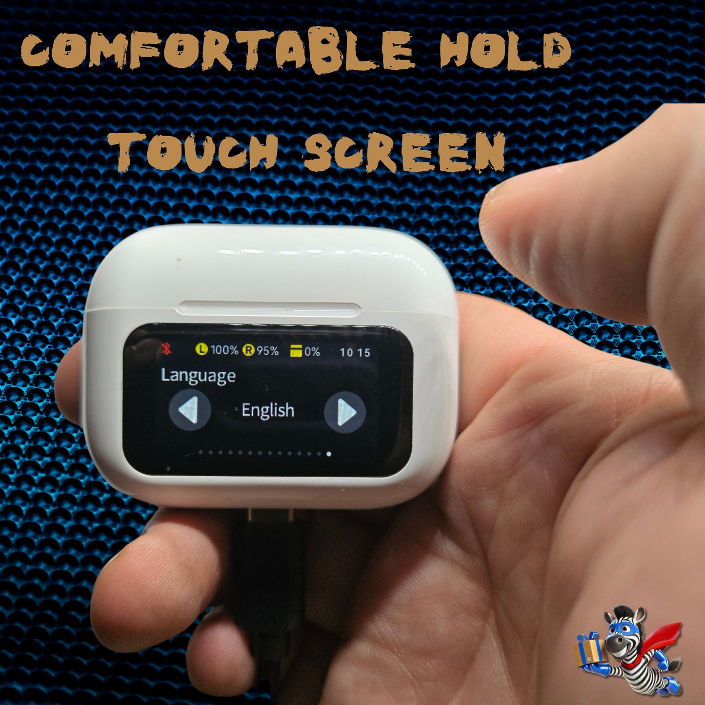 TRENDING - In Ear Pods - high quality deep bass - with Touch screen control case.