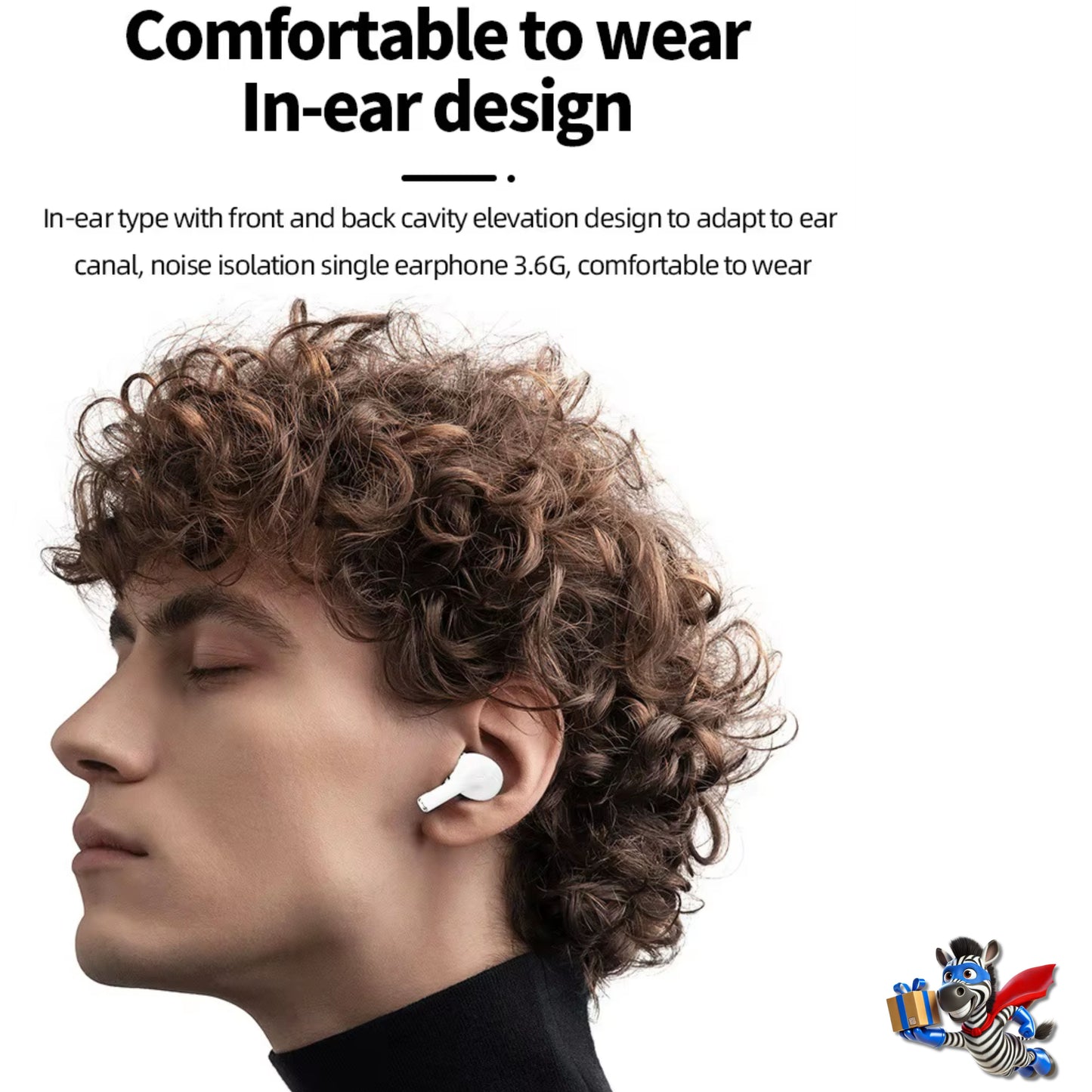 TRENDING - In Ear Pods - high quality deep bass - with Touch screen control case.