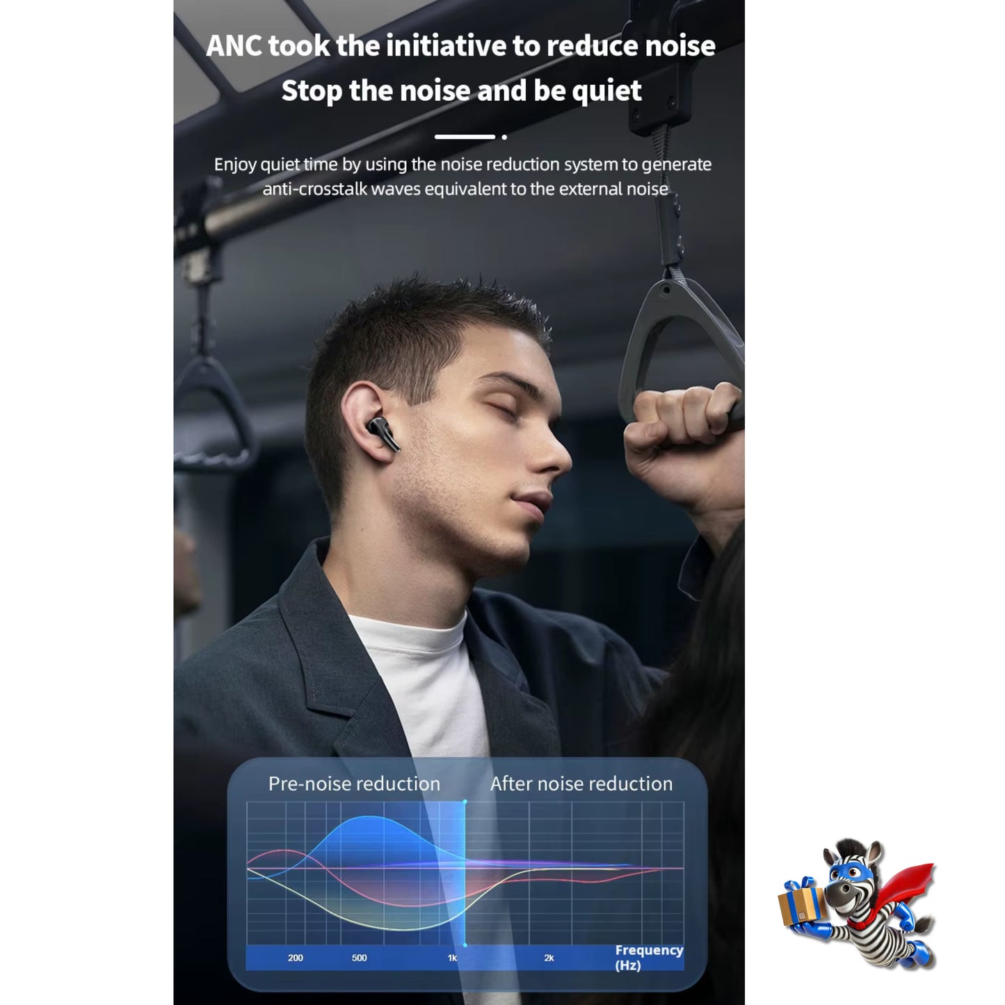 TRENDING - In Ear Pods - high quality deep bass - with Touch screen control case.