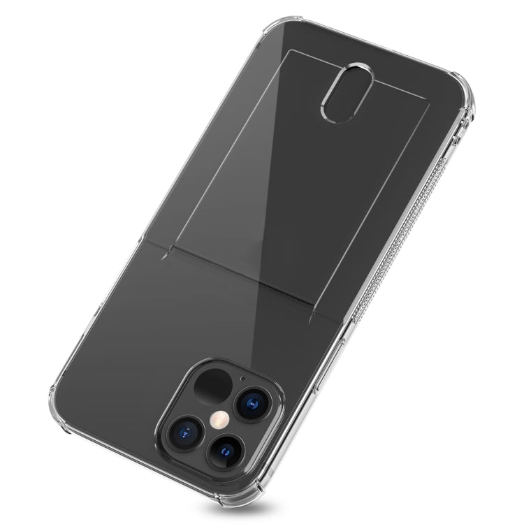 TPU Transparent Protective Case with Card Slots, For iPhone 12, For iPhone 12 Mini, For iPhone 12 Pro, For iPhone 12 Pro Max