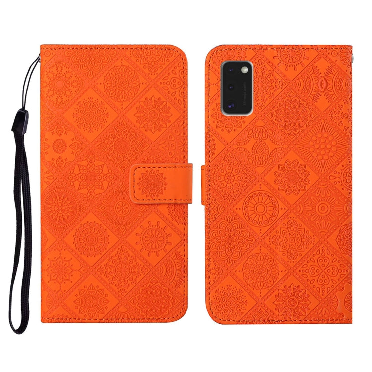 Ethnic Style Embossed Pattern Horizontal Flip Leather Case with Holder & Card Slots & Wallet & Lanyard, For Samsung Galaxy A41, For Samsung Galaxy A42 5G, For Samsung Galaxy A50, For Samsung Galaxy A51, For Samsung Galaxy A70, For Samsung Galaxy A71