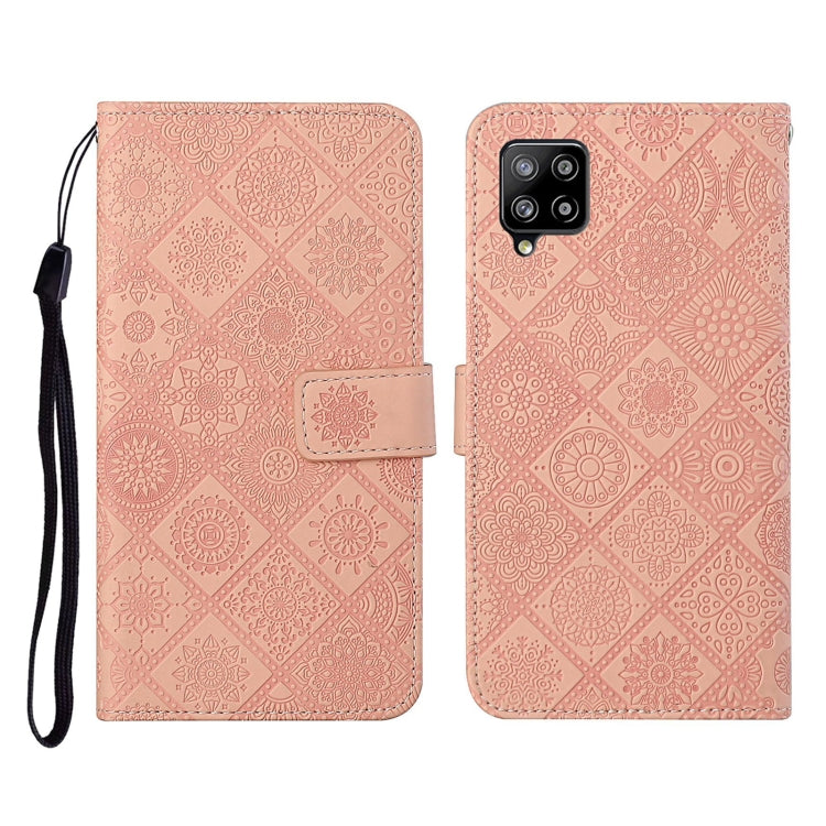 Ethnic Style Embossed Pattern Horizontal Flip Leather Case with Holder & Card Slots & Wallet & Lanyard, For Samsung Galaxy A41, For Samsung Galaxy A42 5G, For Samsung Galaxy A50, For Samsung Galaxy A51, For Samsung Galaxy A70, For Samsung Galaxy A71