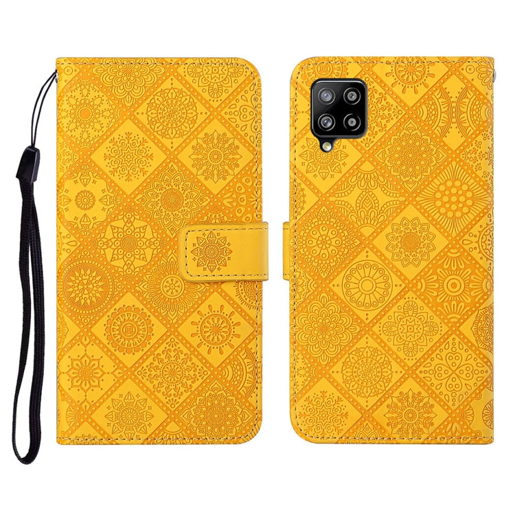 Ethnic Style Embossed Pattern Horizontal Flip Leather Case with Holder & Card Slots & Wallet & Lanyard, For Samsung Galaxy A41, For Samsung Galaxy A42 5G, For Samsung Galaxy A50, For Samsung Galaxy A51, For Samsung Galaxy A70, For Samsung Galaxy A71