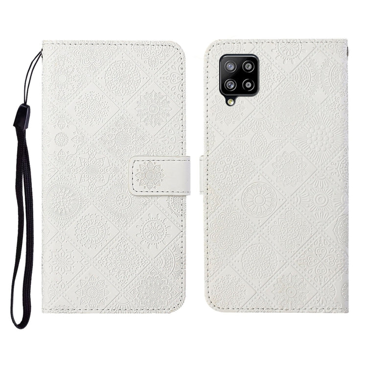 Ethnic Style Embossed Pattern Horizontal Flip Leather Case with Holder & Card Slots & Wallet & Lanyard, For Samsung Galaxy A41, For Samsung Galaxy A42 5G, For Samsung Galaxy A50, For Samsung Galaxy A51, For Samsung Galaxy A70, For Samsung Galaxy A71